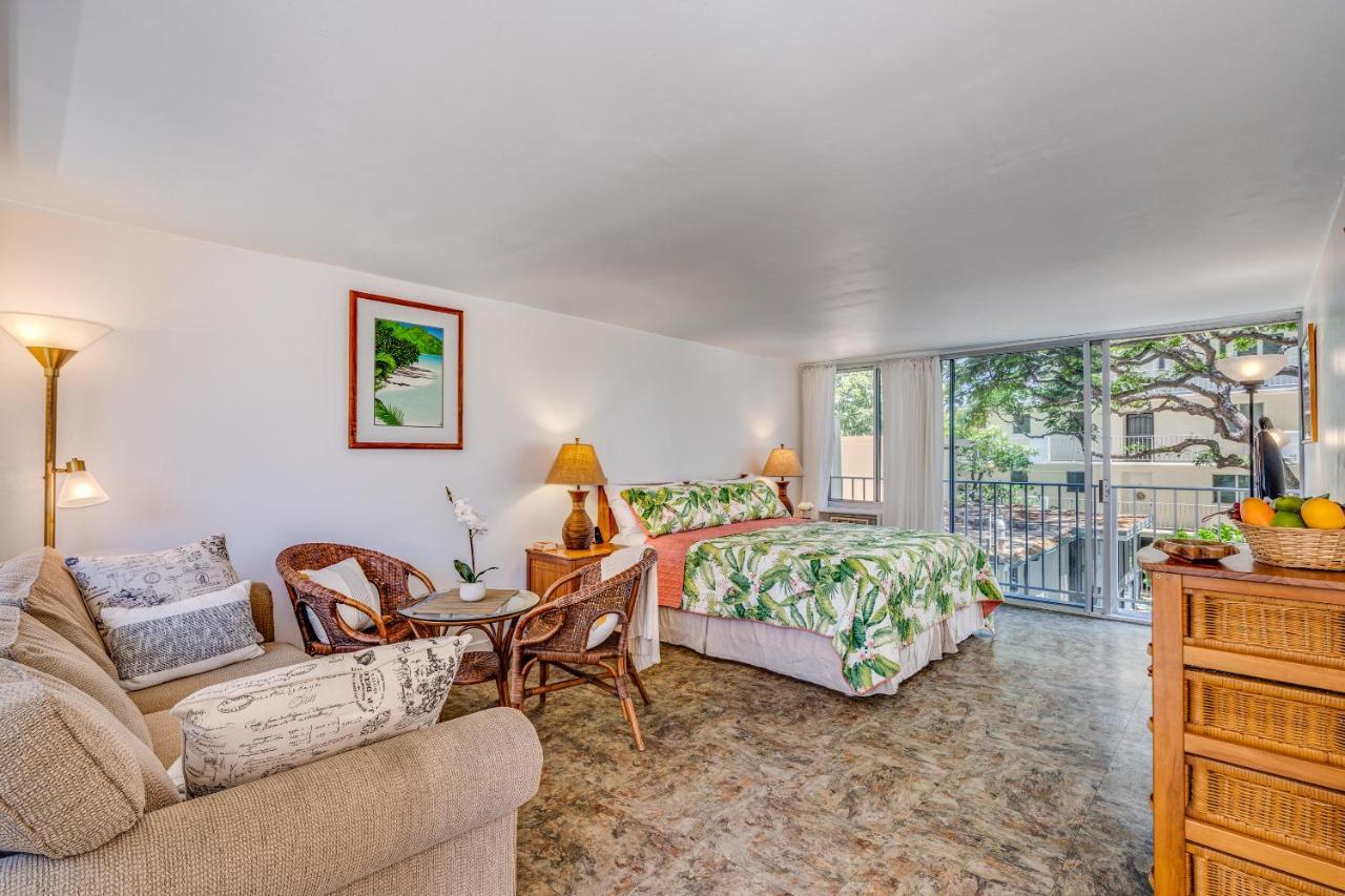 @ Marbella Lane - Breezy Studio@Diamond Head Beach Hotel Гонолулу Экстерьер фото